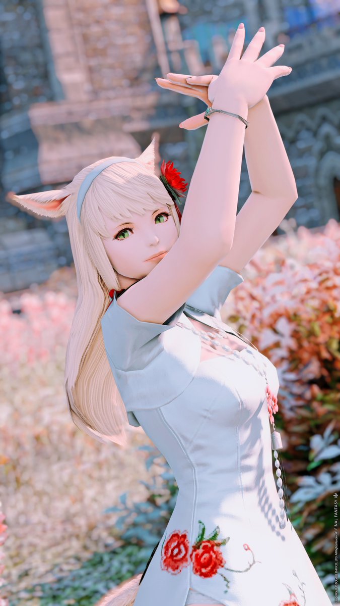 メンテのポーズ❗️

#おはミコ
#FF14