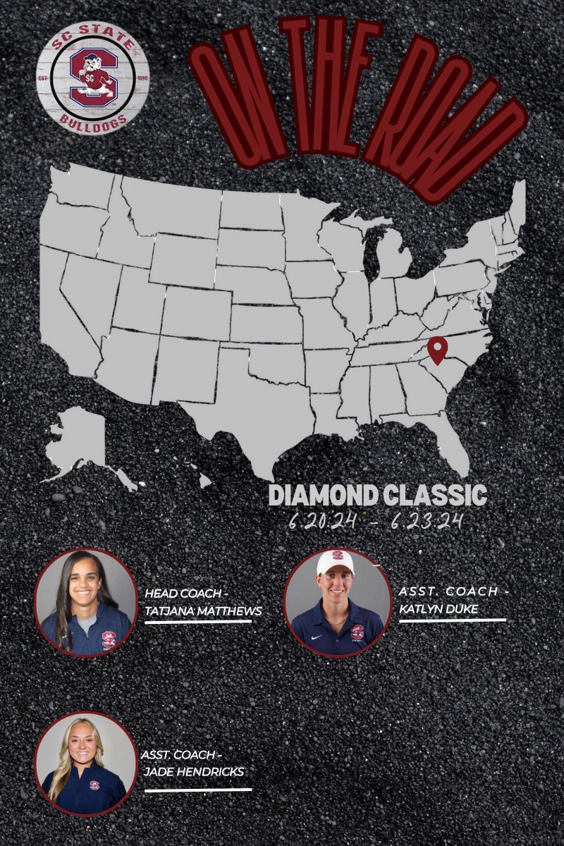 Last weekend our entire staff spent their time at the 102 team Diamond Classic in Duncan, SC. If you enjoyed the warmer weather &amp; want to go to school on the east coast, SC STATE is the place to be!
