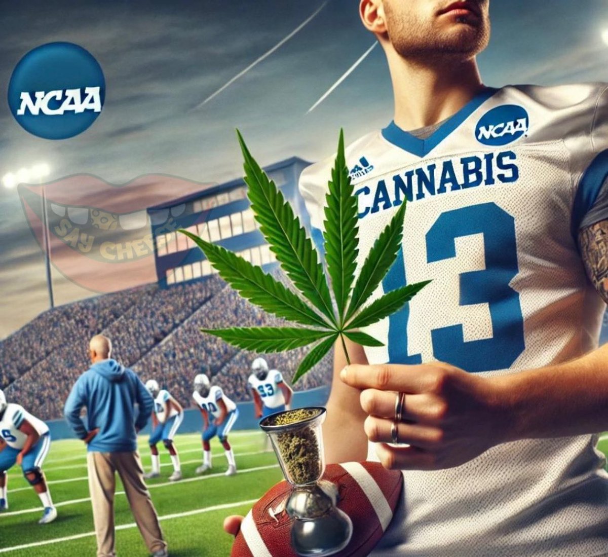 The NCAA announced its Division 1 council voted to no longer test athletes for cannabis ahead of college football postseason games and championships.
