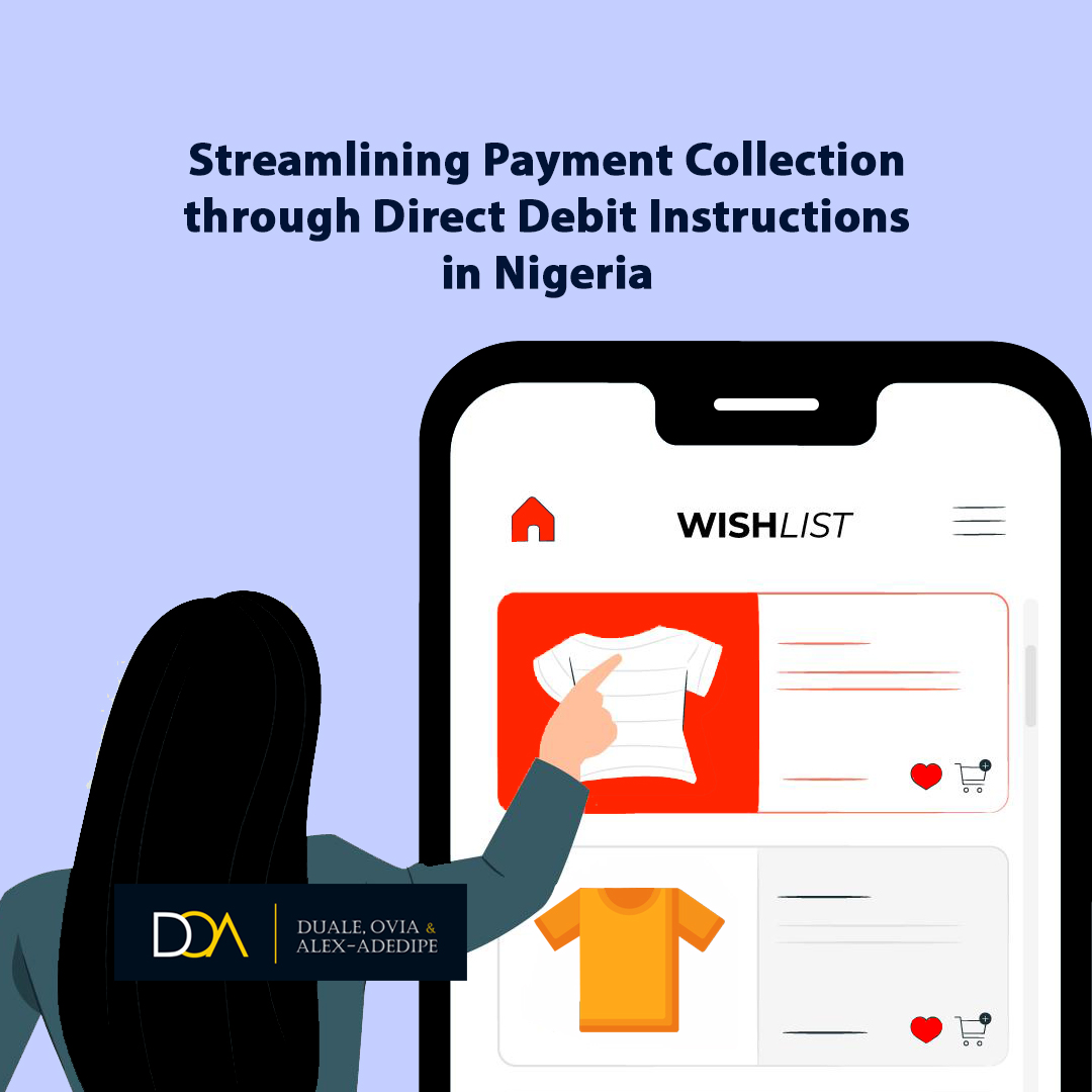doa_law's tweet photo. Discover how Direct Debit Payment Arrangements are revolutionizing recurring transactions in Nigeria. Learn about key players and procedural steps in this week's #TMTThursdaybyDOA.
Read more: https://t.co/Z56cen6xCl
#DOALaw #DirectDebit #CBN #LegalInsights #Nigeria https://t.co/t0sURlegBH
