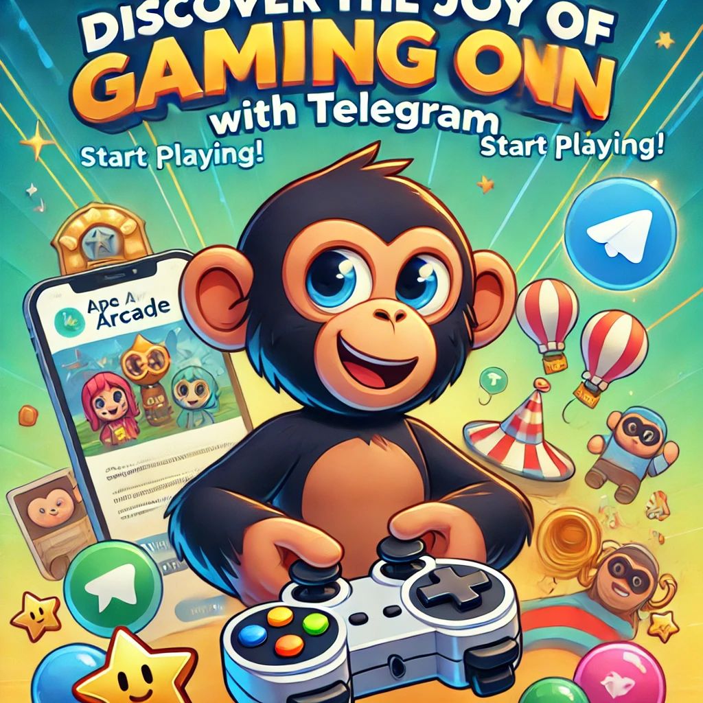 korba_jr's tweet image. 🕹️ Discover the joy of gaming on Telegram with Ape Arcade! From casual games to intense challenges, we&apos;ve got it all. Start playing now!

🔗 Start Playing - buff.ly/4cDUs7a 

#ApeArcade #GamingLife #TelegramFun