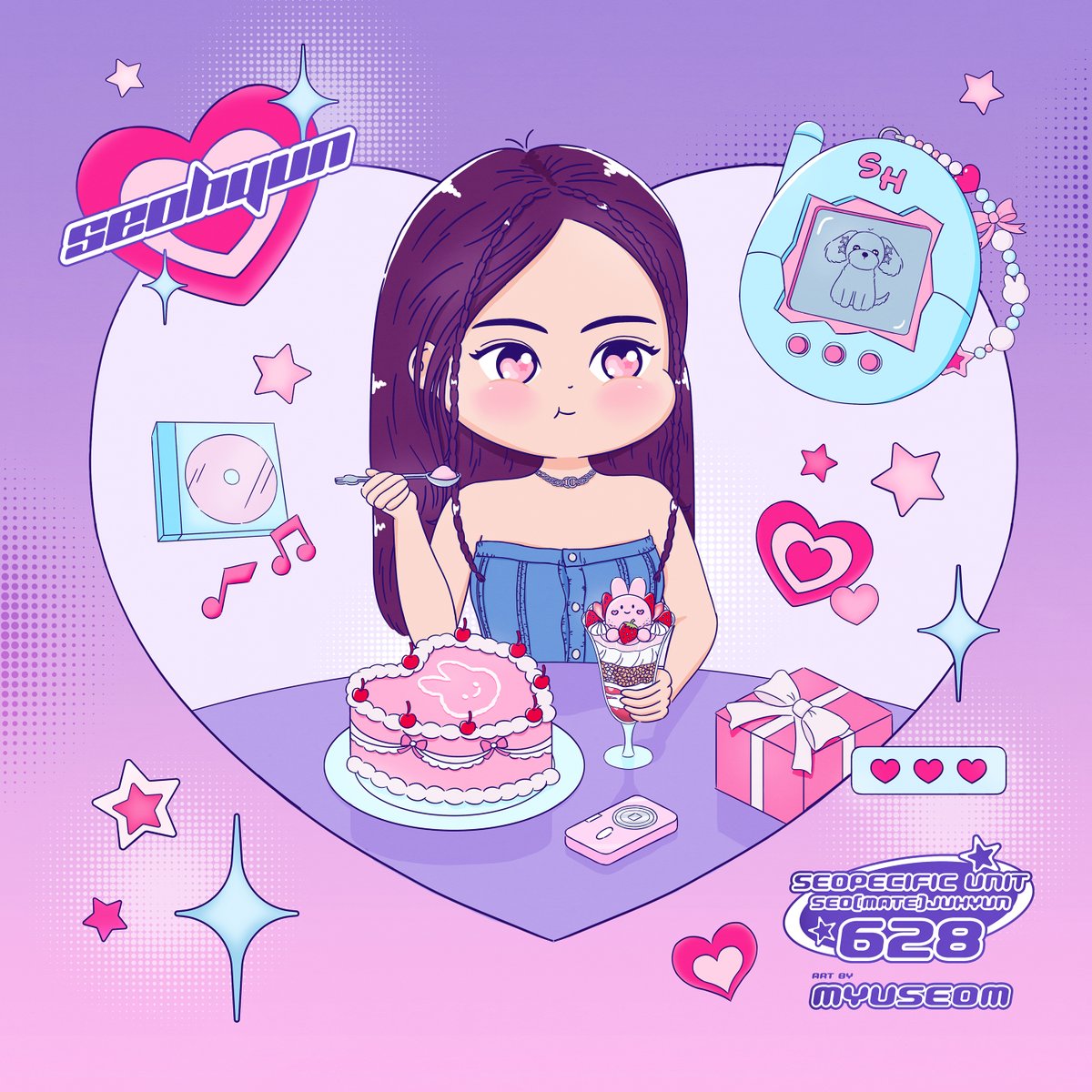 myuseom's tweet photo. ᕱ⑅ᕱ HAPPY SEOHYUN DAY ᕱ⑅ᕱ
Everyday is sweet with you 💗

#SeopecificUnit628
#서현을_찾아서_생일을_축하해줘 #Shhh_Its_SeoHyun_Secret_Day
#Seohyun #서현 
#SeohyunFanart #팬아트 https://t.co/qlT35Oljco