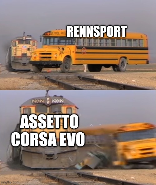 Appropriate picture is appropriate. 😁

#AssettoCorsaEvo #simracing