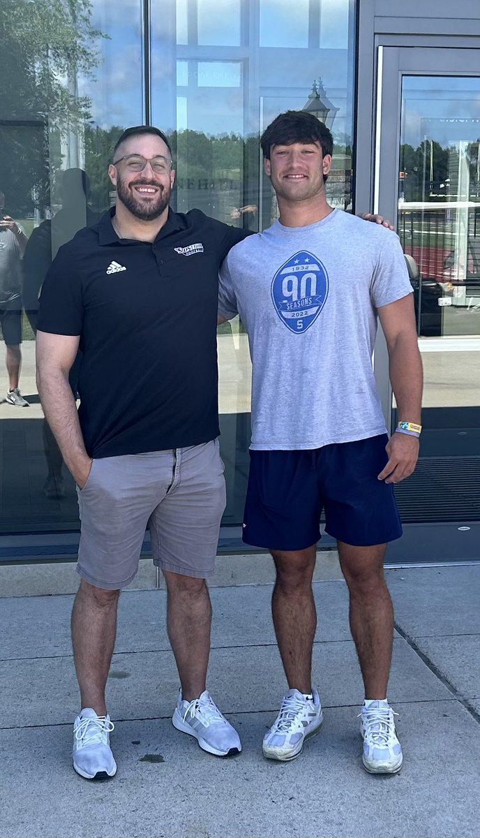 nateromano10's tweet image. After a great visit I am blessed to receive my first division 1 offer from Stonehill College! @CoachBerardelli @CoachEliGardner @Coach_KJones @CoachCBritton @CoachDalonzo @SpringfieldFB @PRZPAvic