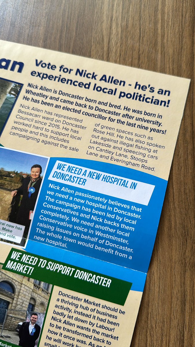 danherrington79's tweet photo. @nickallen1987 what is a speecing car? And why are your leaflets printed in Rotherham yet you have “worked hard to support local people?” https://t.co/GqDGwPnvou