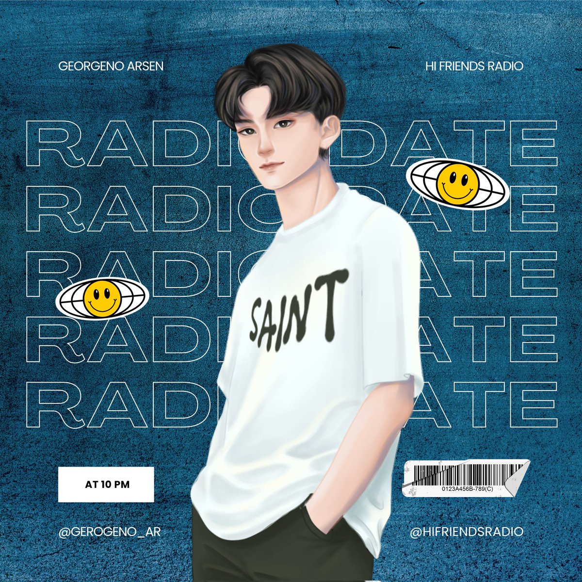 (ON AIR🔴)
🎶 Dengarkan #RadioDate bersama Georgeno Arsen di 101.5 Hi Friends Radio FM edisi Halosen! Temani malammu menuju waktu tidur. Stay tuned, ya! 📻✨

Stream >> hifriendsradio.weebly.com