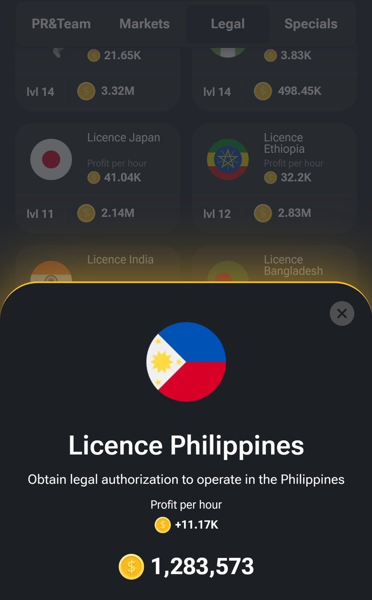 jackvance_'s tweet photo. HAMSTER KOMBAT DAILY COMBO
1- Legal - License Philippines 
2- Specias - Short squeeze 
3- Specials - Long Squeeze 

Join to HAMSTER KOMBAT and earn Hamsters.👇🏼❗
https://t.co/vWO02jv0Vr

#HamsterKombat #Blum #TAPSWAP https://t.co/ioy1xcPlXk