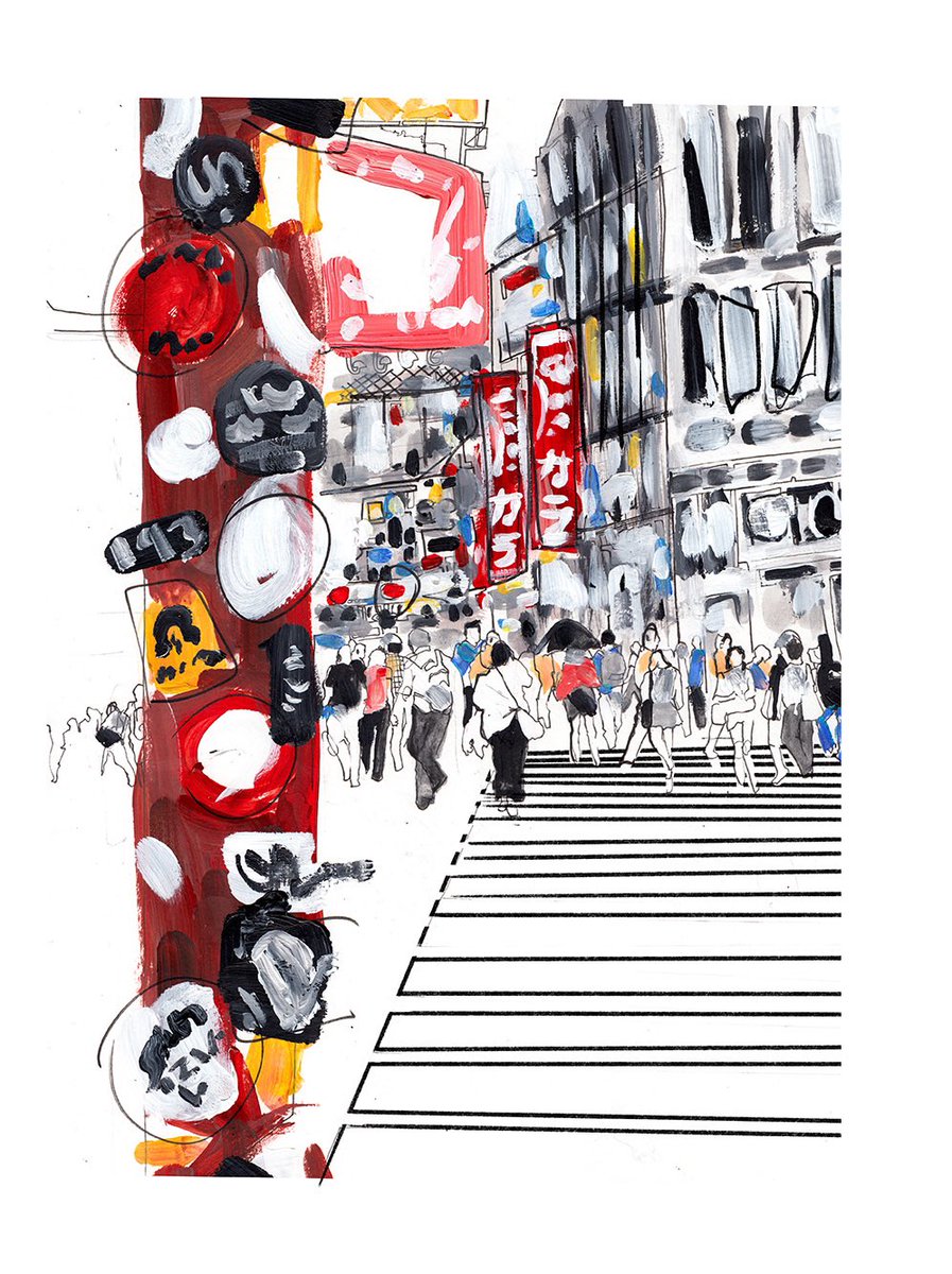 scottwmason's tweet photo. Shibuya crossing https://t.co/swPUd9A0lF