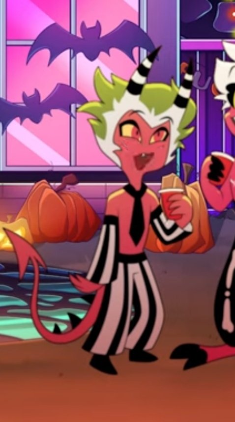 kng_roach's tweet photo. Okay
I need to know @VivziePop @IMPmurderpros 

Is this Beetlejuice? https://t.co/APzJvDKROe