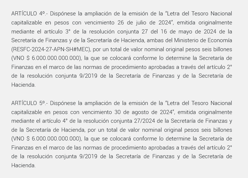 MartnPeiretti1's tweet photo. 🚨AHORA🚨 Milei y Caputo acaban de emitir BILLONES de deuda. Nos estan endeudando como nunca, a un ritmo muy rápido, sabiendo que su gobierno se cae. Nos estan endeudando para otra vez fugarla. Endeudamiento, fuga, pobreza, las recetas de la derecha. https://t.co/SuBfk3wJ8Q