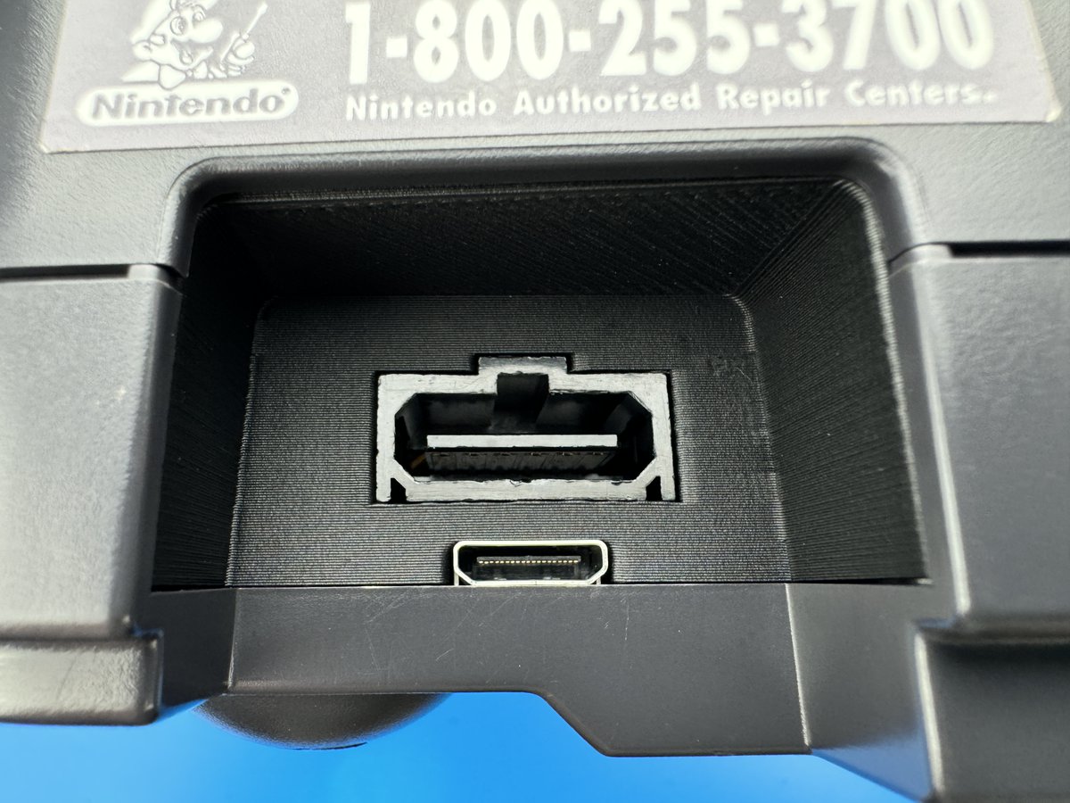 DragonsHoardGmg's tweet photo. Order #1503:

@PixelFXco's Shiny #GEM installed in this customer's Original Grey N64! Also got the #FullService and a #NoCutMod printed in house. 

Need a HDMI kit? Get 'em here...
https://t.co/8elOKnJxg1

Need a installer? Hit me up here... 
https://t.co/RmB0UnRA1Z https://t.co/Co7R324LZi