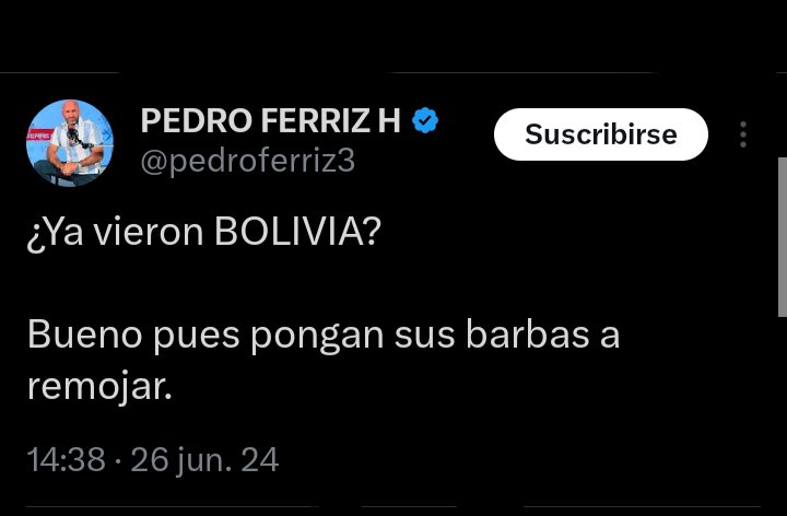 juanperezp71's tweet photo. 1000 maneras de quedar como pendej0.

Manera 911. https://t.co/nmc38l5VVF
