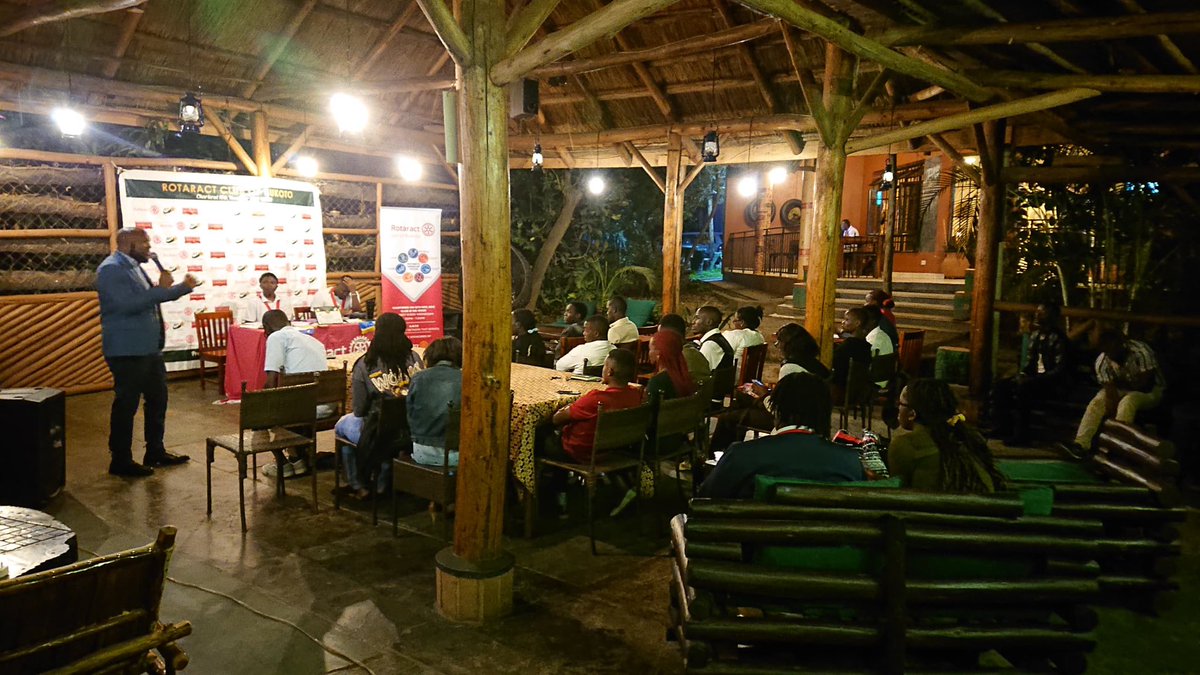 RACBukoto's tweet photo. Yesterday we were privileged to host Rotarian Asuman as our guest speaker as he elaborated to us the opportunities that lay beyond the use of artificial intelligence when used effectively. @KihumuroLotson @TMutagwanya @Pius_O_Theo
#ClubPR_ @switzer_micheal https://t.co/wqcJraDZgF