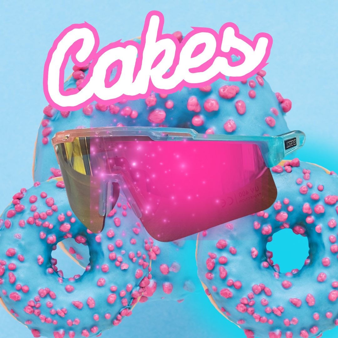 CatchersU's tweet photo. Limited Edition CAKES shades are selling out fast!!! This ๐ฅ collab with our fam @ Los Reyes taking the game by storm!!! Get yours now!!! #catchersu #baseballglasses #softballglasses #baseballdrip #softballdrip #summershades #summerdrip https://t.co/4BXyqykznn