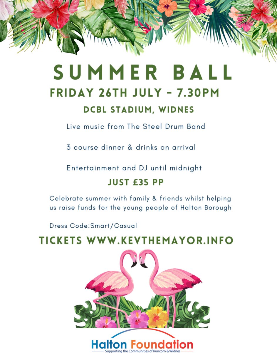 Many thanks to The Jewellers Bench Widnes who have very kindly donated two ladies rings for our fundraising auction on 26th July, including resizing if necessary.

Very grateful to everyone there for their generosity 🙂 

Tickets for the charity night are on sale now 🦩