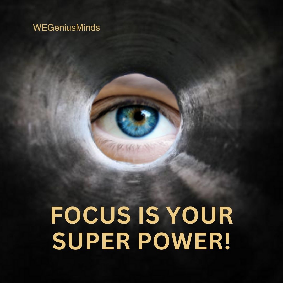 wegeniusminds's tweet photo. In a world full of distractions, focus is your secret weapon. By honing in on one task at a time, you can enhance your efficiency and productivity, paving the way for your true genius to shine! 
🌟 Give your ambitions the love and attention they deserve and watch your life soar. https://t.co/tsiWOm67yQ