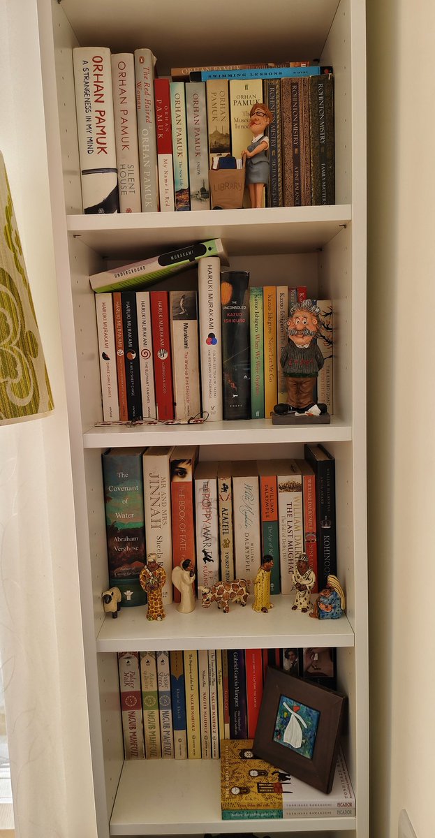SarahBeg786's tweet photo. @JMSimpsonauthor Murakami. Rohinton Mistry. Pamuk. Ishiguro https://t.co/3gGGpfjjZw