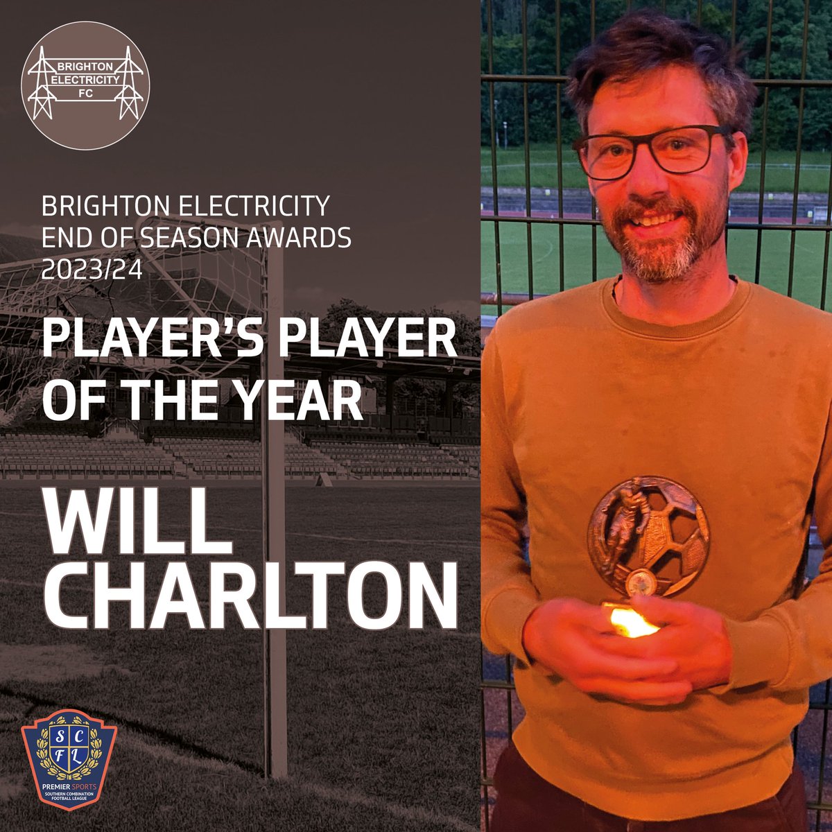 BrightonLeccyTV's tweet photo. Congratulations to all the winners from our end of season awards. 
🤎🤩👍🏾

#LeccyLegends

Thanks to everyone who played for the team or came to watch &amp; support us on a match day throughout the season.

🤎⚽️🤎⚽️🤎
#brighton #withdeanstadium #electricity #sussexfootball @TheSCFL https://t.co/T4hkUbeZiK