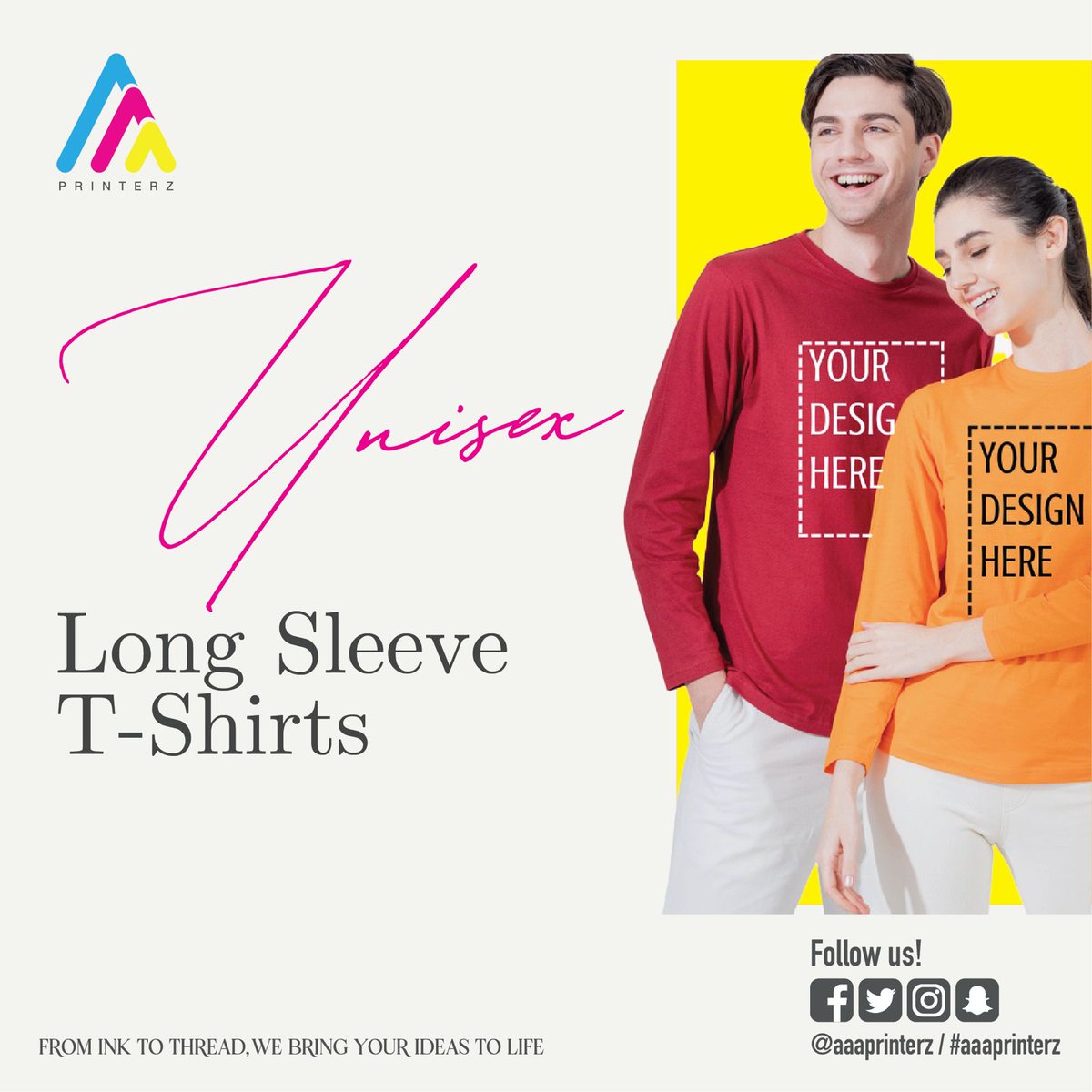 aaaprinterz's tweet photo. 👕 Check out Aaaprinterz Blank Full-Sleeve Round Neck &amp; Polo T-shirts! Available in multiple colors &amp; sizes XS-3XL. Perfect for custom designs. Order via WhatsApp +97336618183 or visit https://t.co/1FR4yNeXfC. 🌟 #aaaprinterz #customtshirts #bahrain https://t.co/p6wi4JYsLC