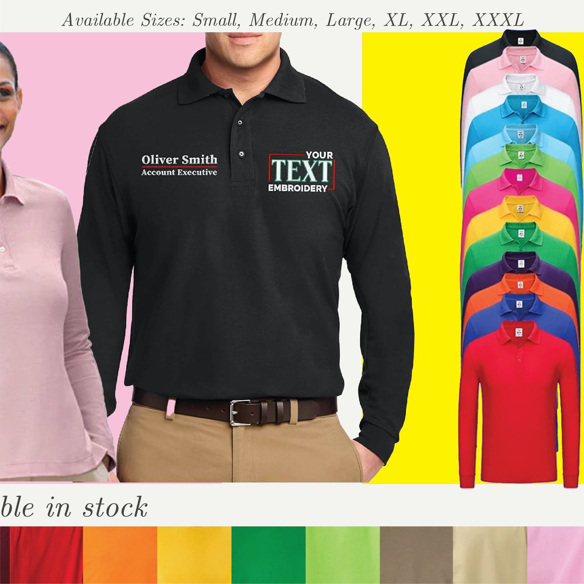 aaaprinterz's tweet photo. 👕 Check out Aaaprinterz Blank Full-Sleeve Round Neck &amp; Polo T-shirts! Available in multiple colors &amp; sizes XS-3XL. Perfect for custom designs. Order via WhatsApp +97336618183 or visit https://t.co/1FR4yNeXfC. 🌟 #aaaprinterz #customtshirts #bahrain https://t.co/p6wi4JYsLC