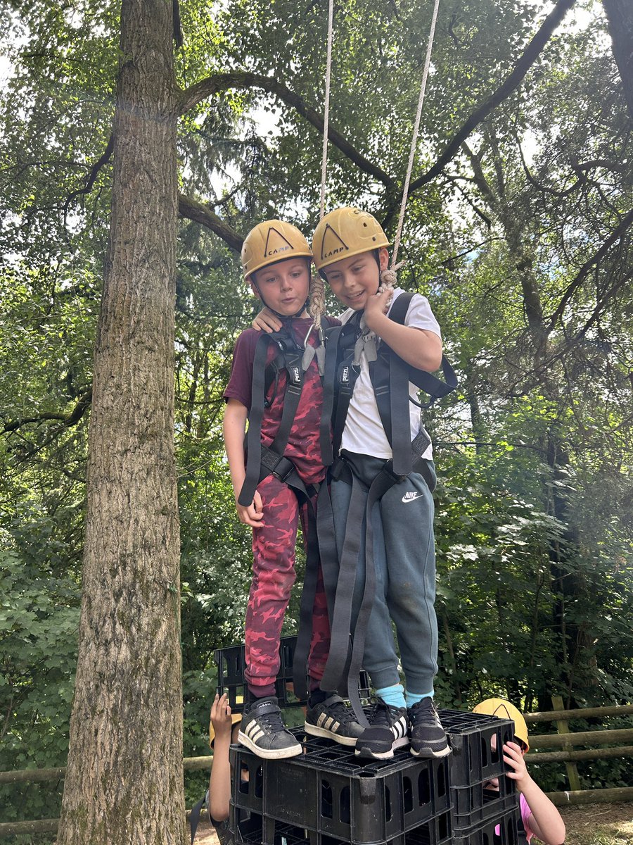 We loved the crate stacking this afternoon!