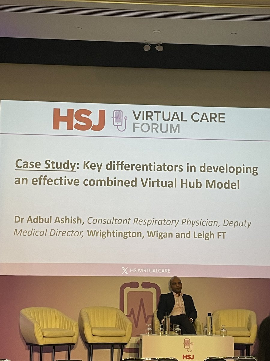 martinfarrier's tweet photo. #HSJvirtualcare @ashish_abdul sharing the vision of Virtual Ward care @WWLNHS https://t.co/xFy41KQubJ
