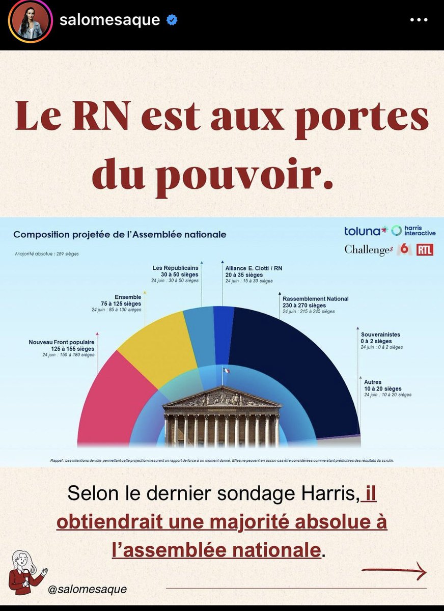 Koinkyy's tweet photo. Sortez vous les doigts, allez voter contre le RN ! 

Source info : Insta @salomesaque https://t.co/WOPsDlQhr0