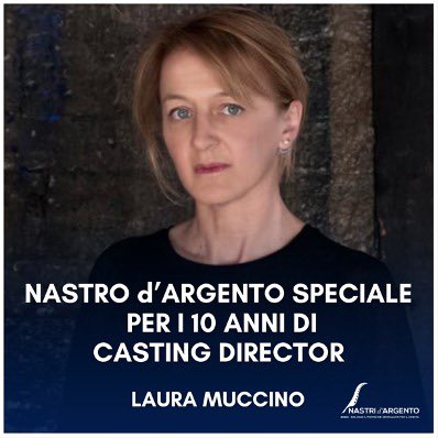 In occasione del decennale del Premio ai Casting director, Nastro speciale a Laura Muccino, Presidente UICD 
•
#nastridargento #nastridargento2024