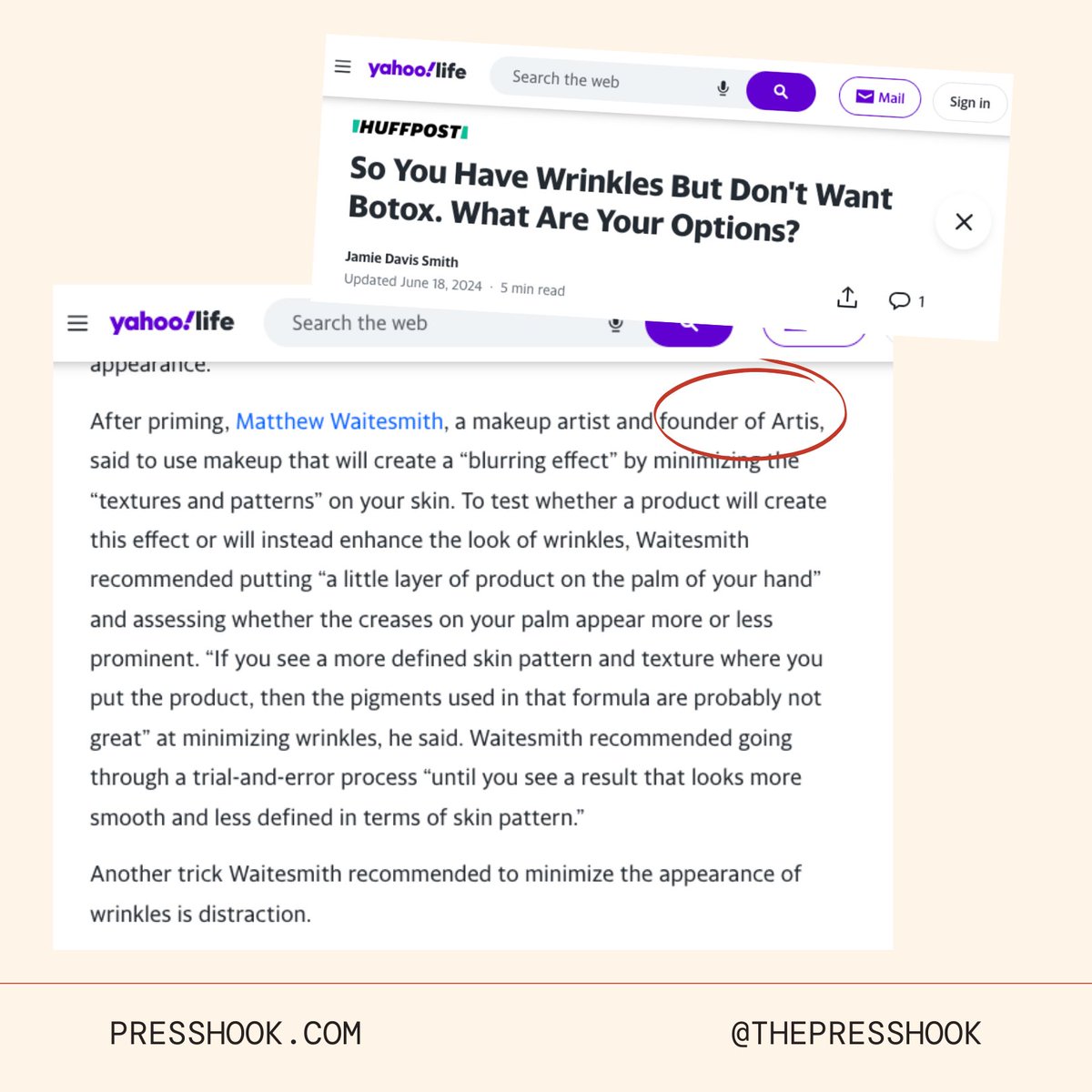 Press Hook tweet media