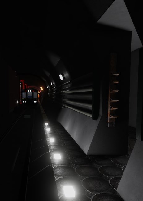 NosohStudio's tweet photo. Subway tunnel leak (Twitter is a birch, it ruined quality) https://t.co/S40n234okJ