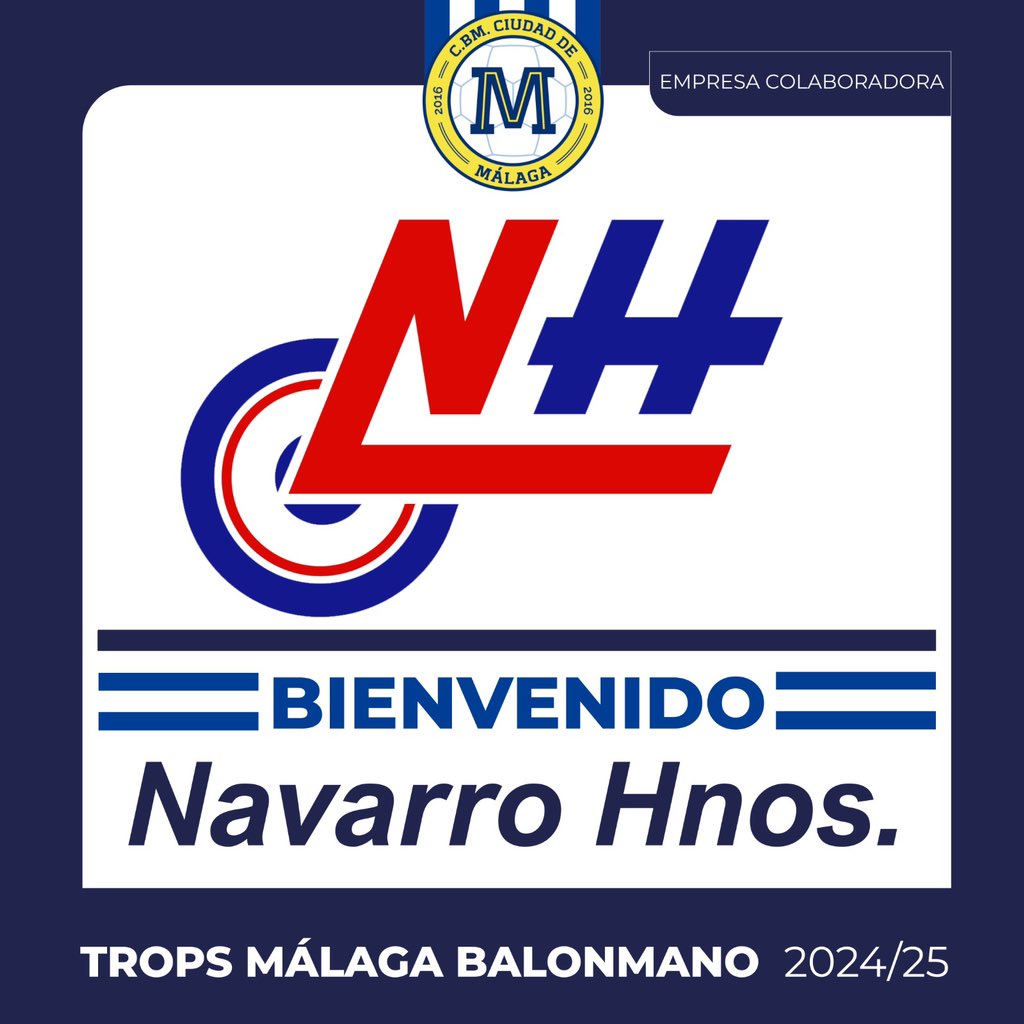 🔵PATROCINADORES | Navarro Hermanos (<a href="/navarrohermanos/">Navarro Hermanos</a>) ingresa en el ‘pull’ de empresas patrocinadoras del <a href="/fTROPS/">TROPS</a> <a href="/BMCiudadDMalaga/">TROPS MÁLAGA BM.</a>. 

ℹ️Más info: lc.cx/cZ7Mzv
