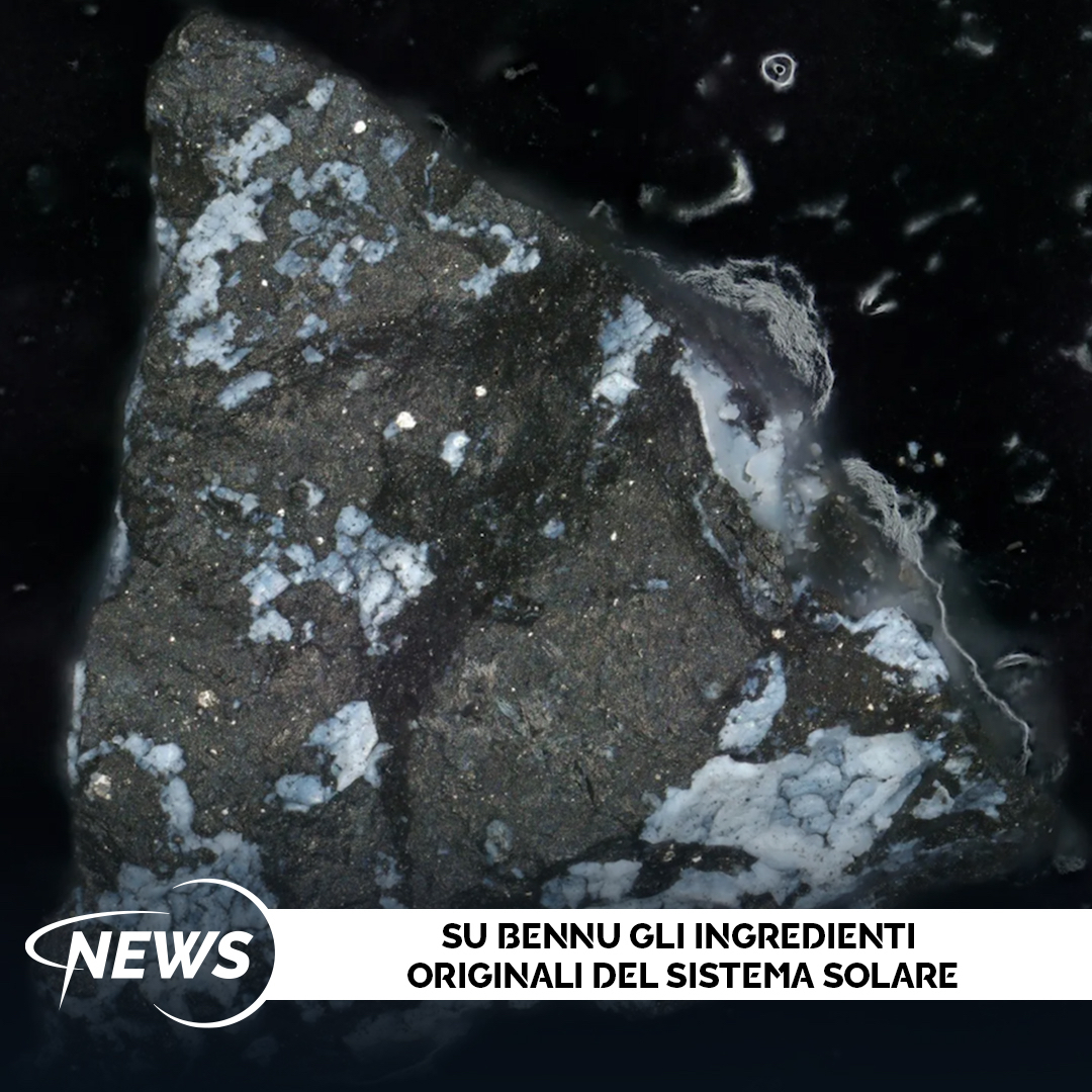 ASI_spazio's tweet image. ☀️Bennu contiene gli ingredienti originali che hanno formato il nostro Sistema Solare.

🔍 La conferma arriva da un&apos;analisi preliminare del campione restituito da Osiris-Rex di @NASA.

👀 Scopri di più su Global Science 👉 tinyurl.com/4mp2ftz4

#Bennu #OsirisRex #SistemaSolare