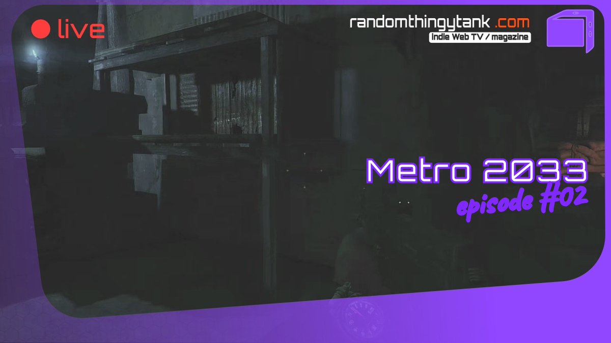 RdmThingytanK's tweet image. 🟣 LIVE
📡  Dive into an immersive world where mutants, bullets and suspense collide!
🎮?️🕰️👾🕹
Roll on over to randomthingytank.com for a dice-licious journey!

 #MetroMania #SubwaySafari #UndergroundExplorer #TunnelTreasures #PipeDream #streaming #indie #indiestreamer
