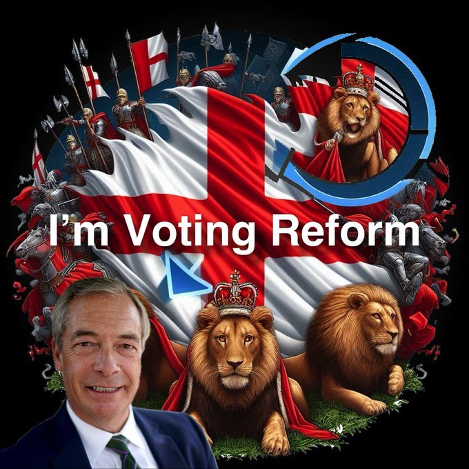 ManZer000000's tweet photo. @paulmasonnews Itโs #Reform all the way ๐ฌ๐ง
Vote #Reform on 4 / 7
#VoteReformUK
#VoteReform24
#NigelFarage4PM
#LibLabConIsFinished
#ZeroSeats
#Uniparty
#Labour_Losing
#NigelFarageGetHimInCharge
#MuliculturalismHasFailed
#BritainNeedsReform
#ReformUK_Party
@Nigel_Farage
@Reformparty_uk https://t.co/ouahJ568t1