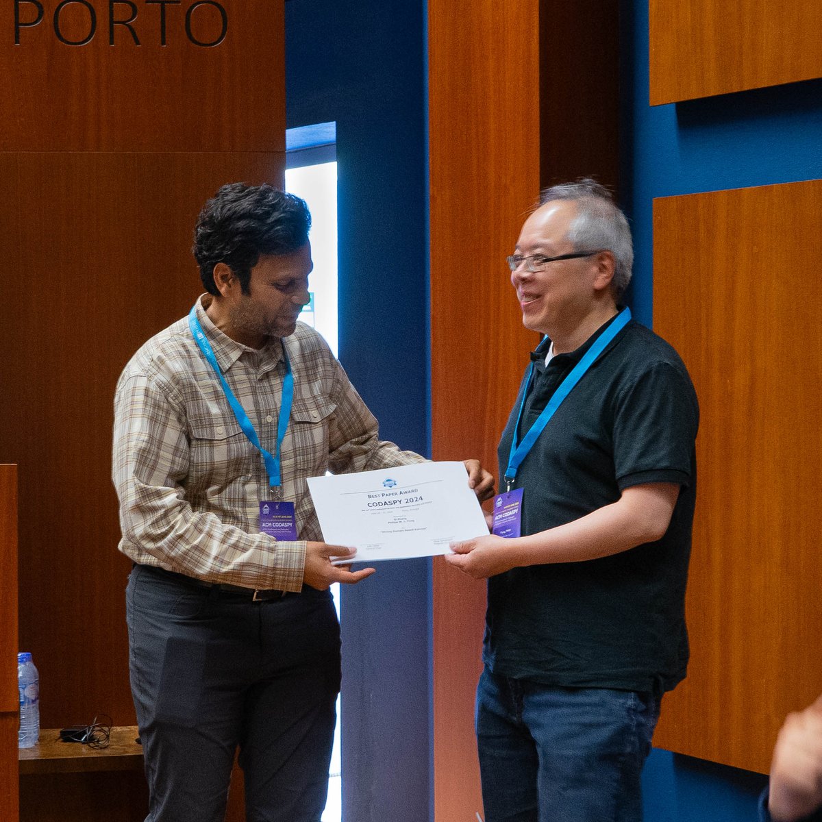 acmcodaspy's tweet image. Highlighting the best of #CODASPY24! Congratulations to the authors of our awarded papers—well deserved! 🏆👏 #BestPaperAwards