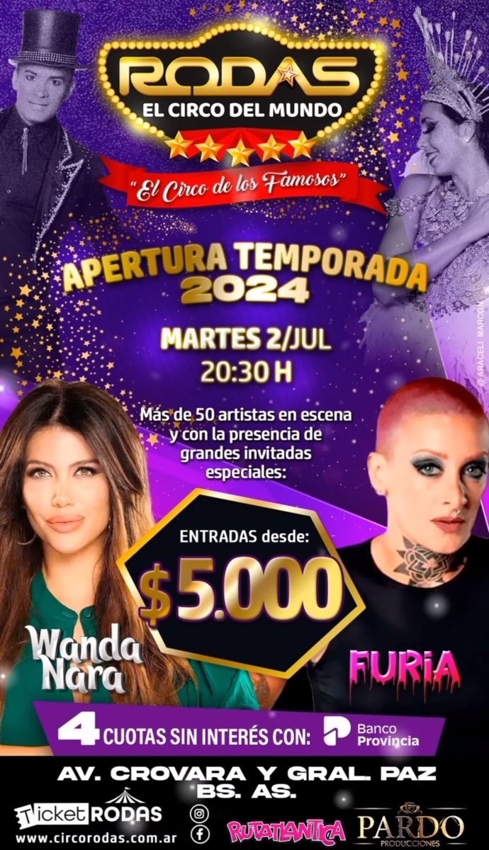 Patricia_Carpes's tweet photo. ATENCION FURIOSOS 📣📣
Sorteo una entrada para ver a @FuriaScaglione el 2/7 en el @CircoRodas en Zona preferencial lateral. 
Para participar tienen que enviar 100 votos para los premios BREACKTUDO y al menos 20 votos para los premios de Mtv y dejar su video captura de los votos👇🏻 https://t.co/fTs88fl2T2