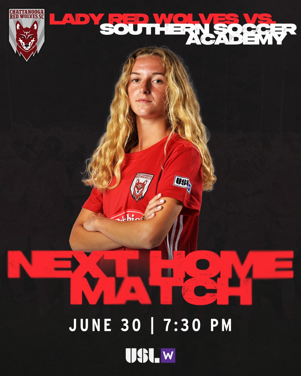 Chattanooga Lady Red Wolves SC tweet media