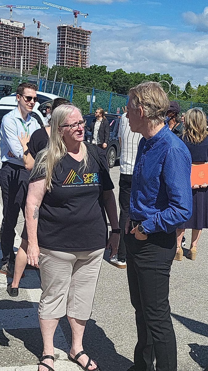 weRopseu's tweet photo. Strong support from the community, labour, benefactors, and the official opposition to keep the iconic Ontario Science Center open and in place - everyone except the Ford Government sees the value of this facility and the work done here. #SaveTheOntarioScienceCenter #onpoli https://t.co/HpMyqN6AT1