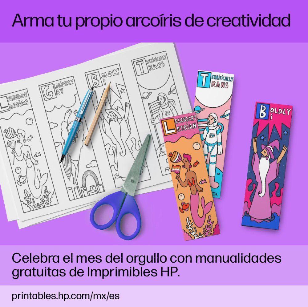 ¡Celebremos la diversidad y el amor en este Día del Orgullo con tarjetas y manualidades gratis de imprimibles HP! 🌈🏳️‍🌈 printables.hp.com/mx/es

#ImprimiblesHP #PrideDay
