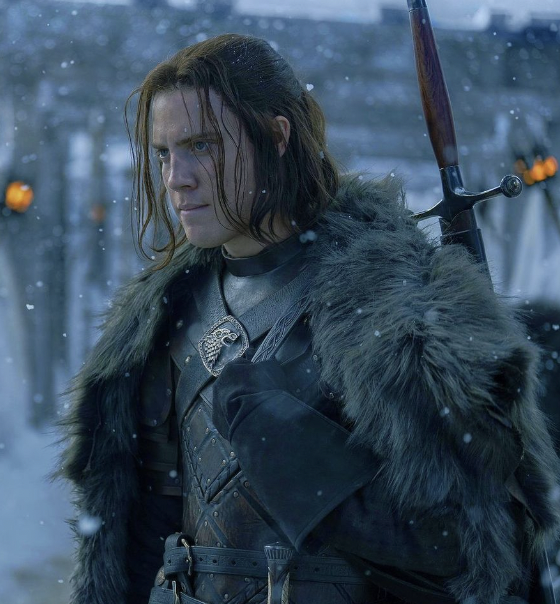 Tom Taylor as Young Uhtred in The Last Kingdom and much later as Cregan Stark in House of the Dragon