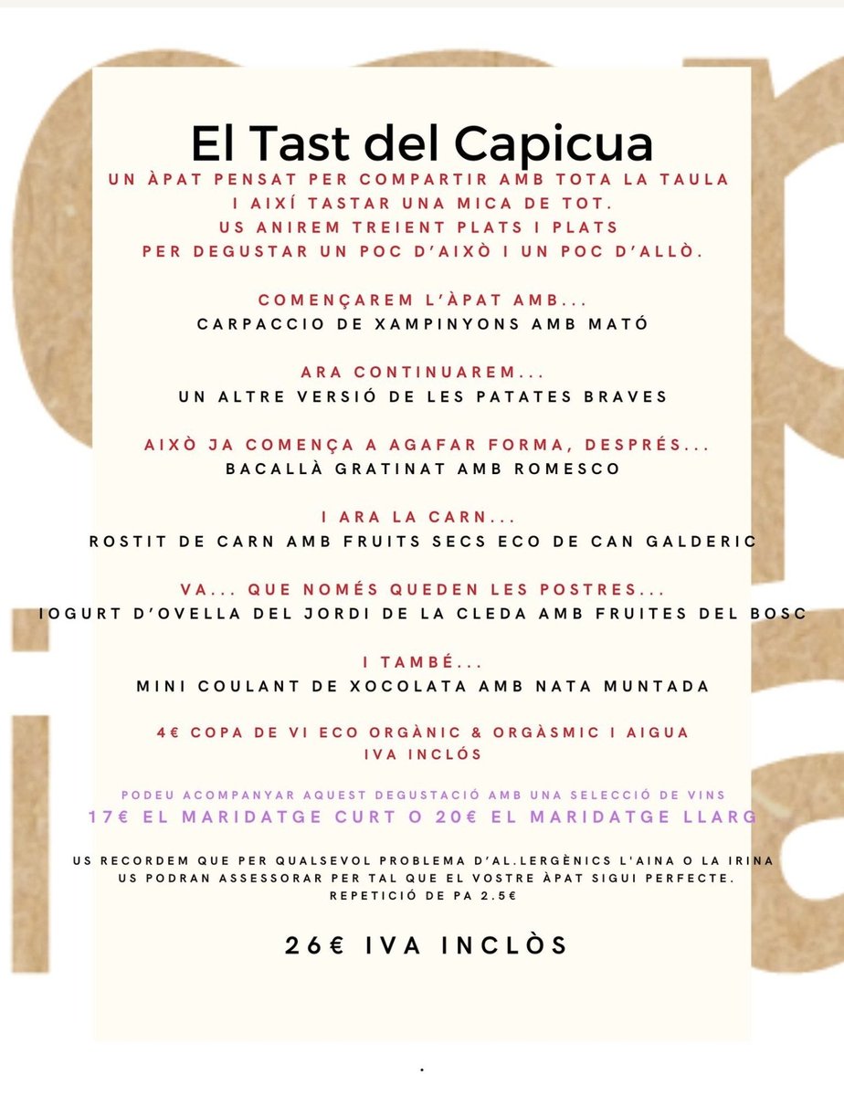 Restaurant Capicua tweet media