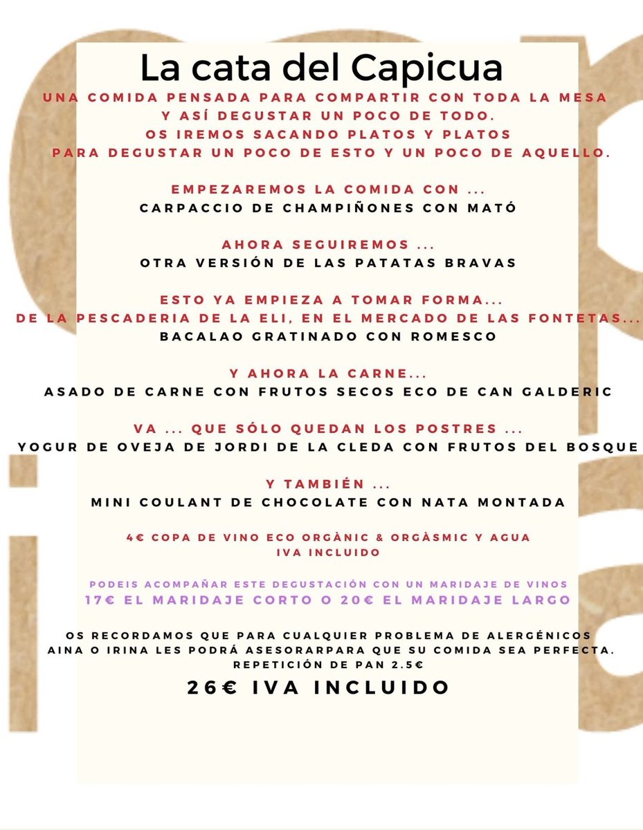 Restaurant Capicua tweet media