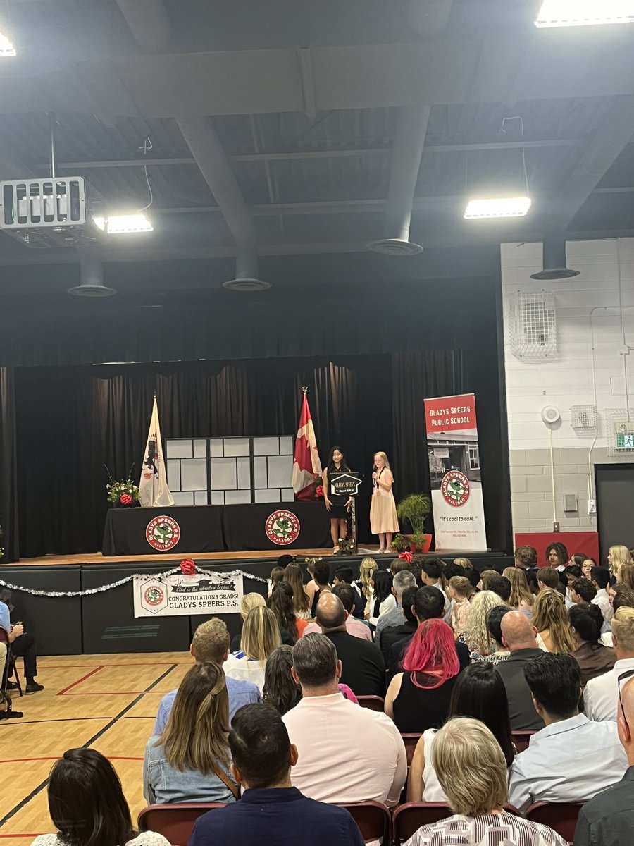 Congratulations to our graduating class of 2024! Jenny and Charlotte gave a phenomenal valedictorian speech! 
@GS_Gators 
<a href="/grade6gators/">Mrs. Doggart</a>
