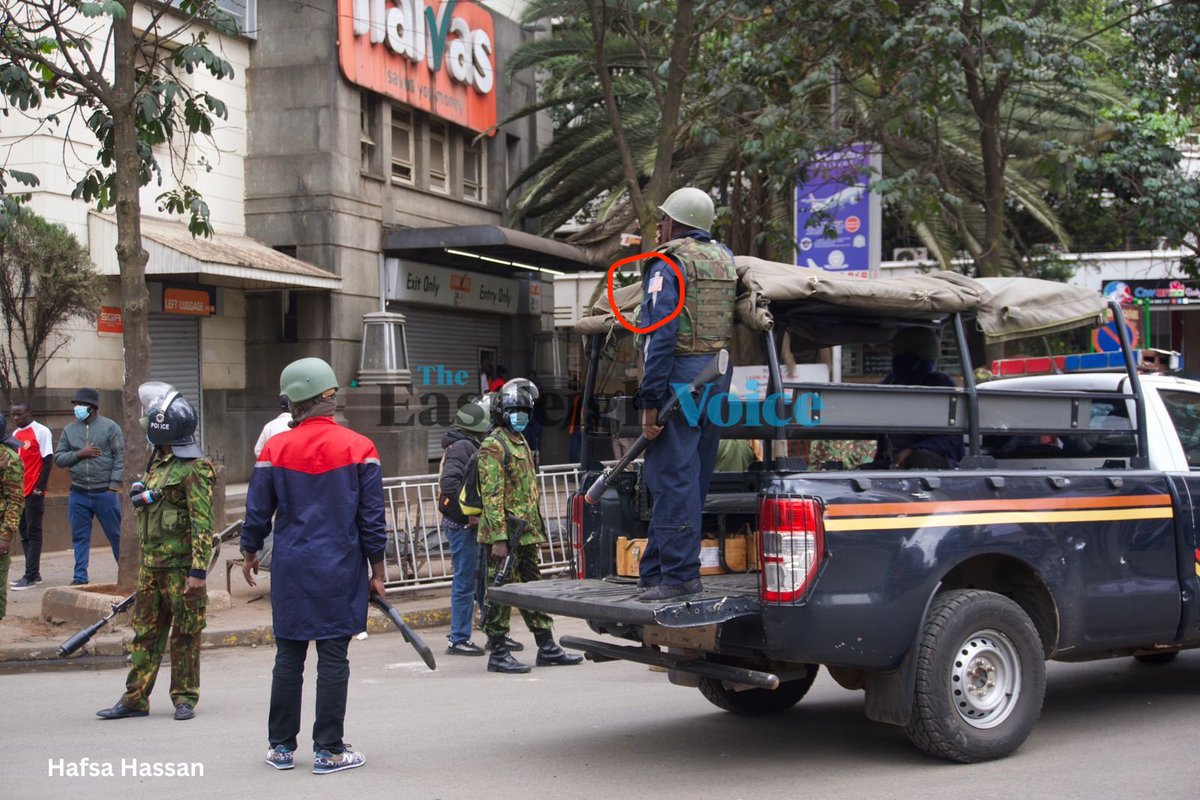 Some Rogue Police Officers Wearing Regalia with 🇺🇸 badges on them...Is The <a href="/USEmbassyKenya/">U.S. Embassy Nairobi</a> Through Meg Whitman  Funding POLICE BRUTALITY In Kenya ? <a href="/IntlCrimCourt/">Int'l Criminal Court</a> <a href="/amnesty/">Amnesty International</a> <a href="/HakiKNCHR/">KNCHR</a>