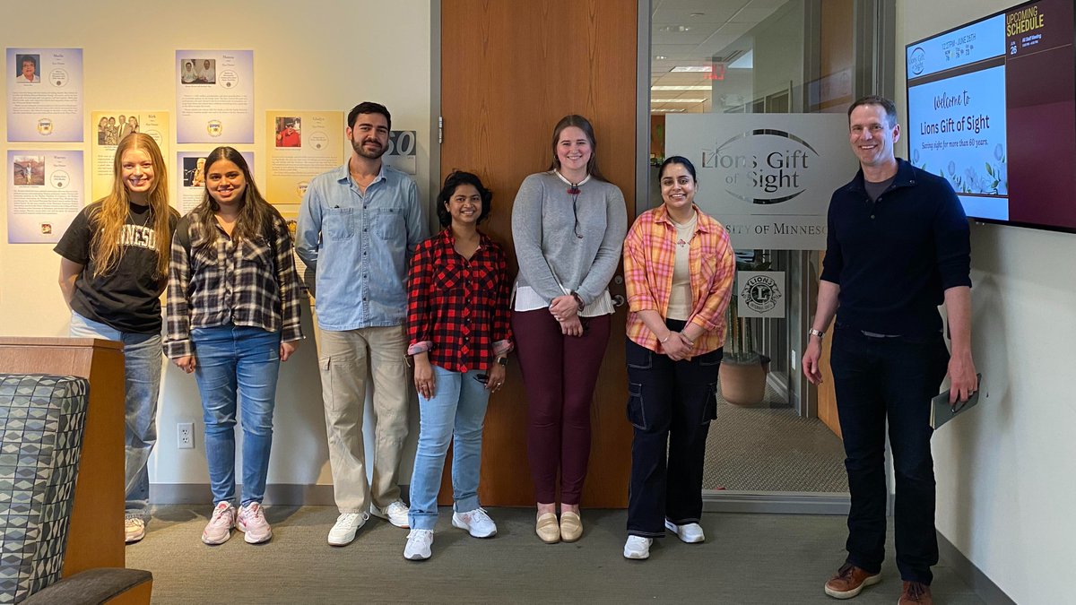 HullemanLab (@hullemanlab) on Twitter photo An amazing resource <a href="/UMNresearch/">U of M Research</a> is the access to human donor eyes. Since ~2500 eyes are processed annually by <a href="/LionsGiftSight/">Lions Gift of Sight</a>, we took a cool Lab Field Trip to learn about the process and watch a human globe dissection by the talented Sung Lee. #AMD #RPE An amazing resource <a href="/UMNresearch/">U of M Research</a> is the access to human donor eyes. Since ~2500 eyes are processed annually by <a href="/LionsGiftSight/">Lions Gift of Sight</a>, we took a cool Lab Field Trip to learn about the process and watch a human globe dissection by the talented Sung Lee. #AMD #RPE