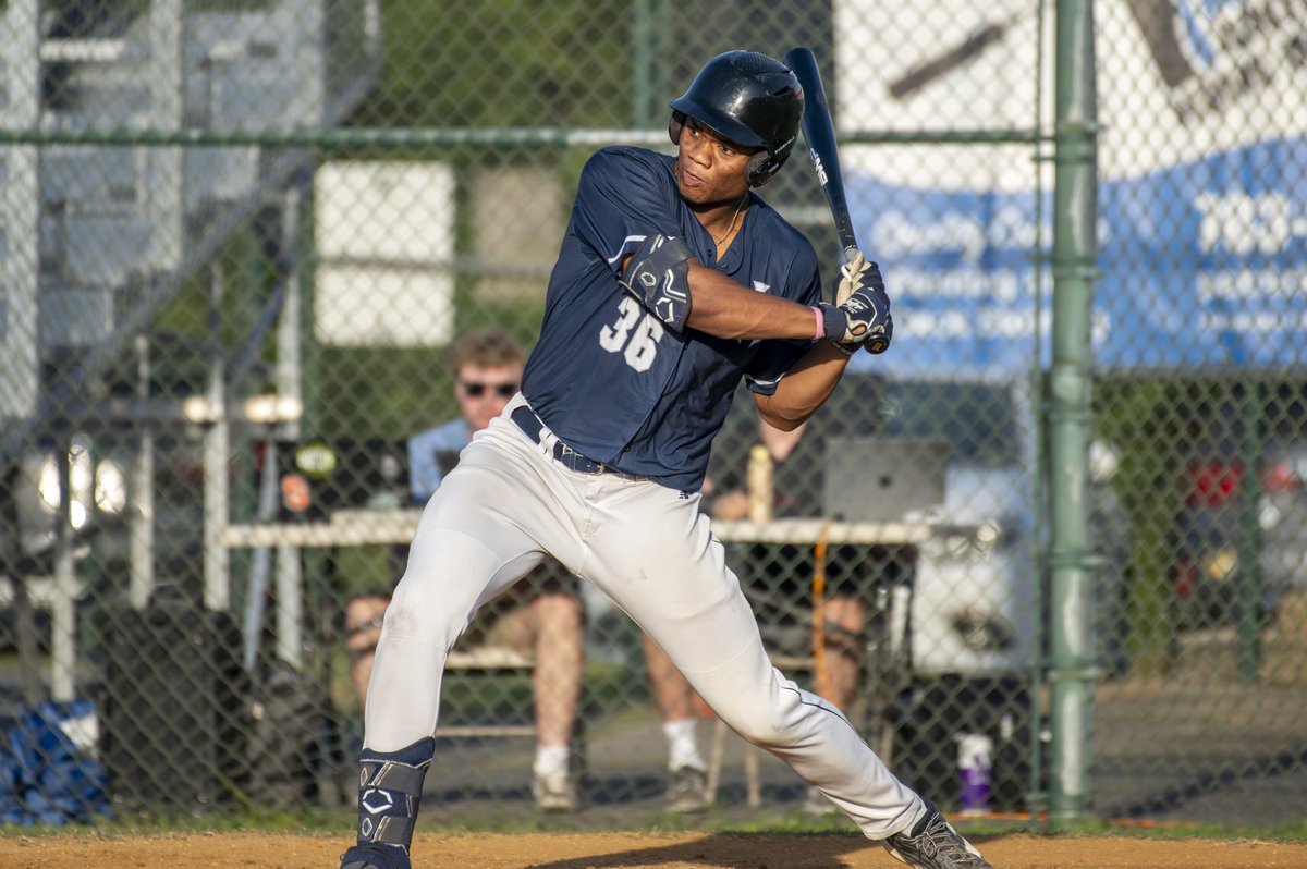 TimmyWilcox32's tweet photo. Jeremiah Jenkins was just ranked the No. 199 #MLBDraft prospect. The @MaineBaseball, @Alexandria_Aces infielder hit summer home run No. 2 Wednesday, 402 ft/99 EV.

MLB’s Brand new Top 250 Prospects list: https://t.co/RwgLG54OW9 https://t.co/2pRyJ874Ls