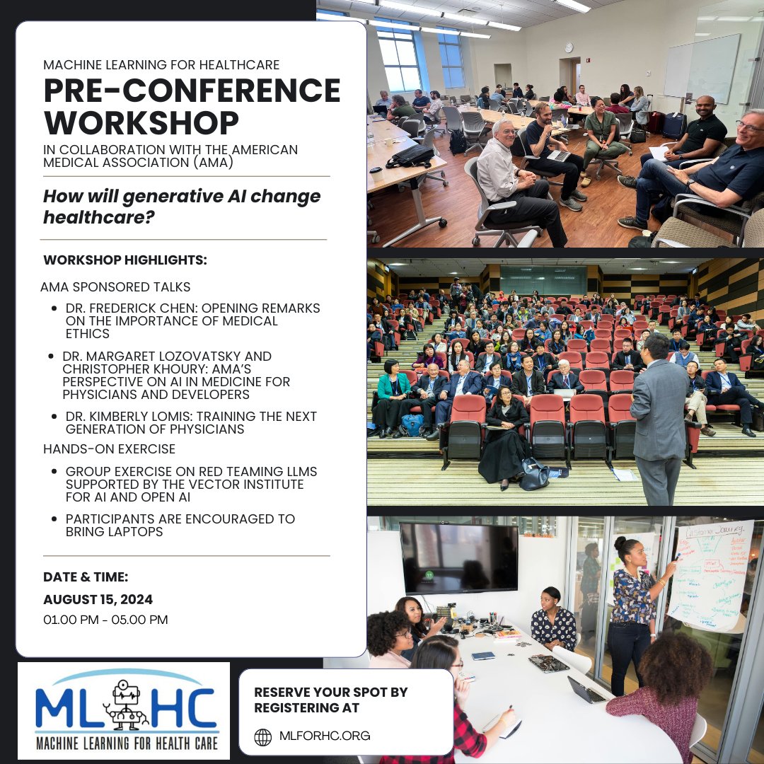 mlforhc's tweet image. 