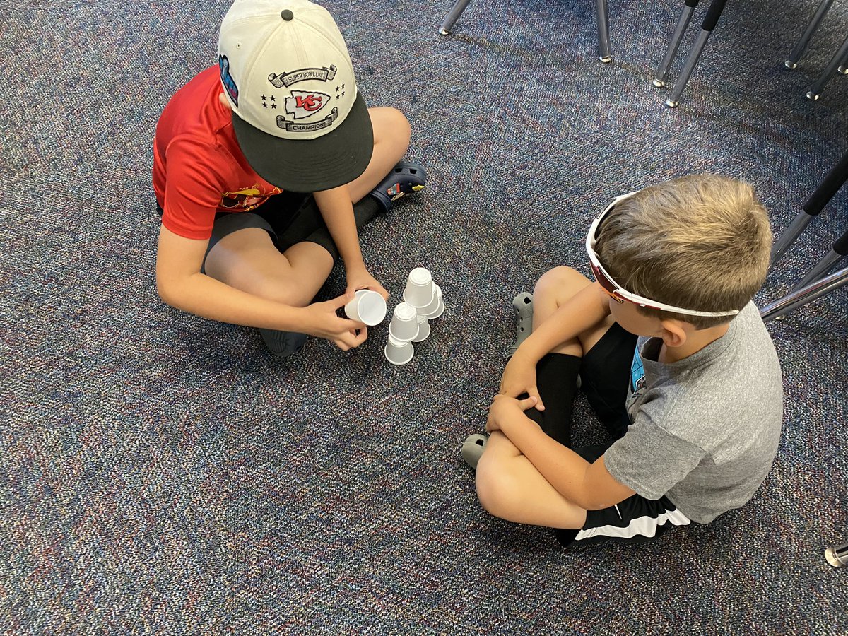 AFleckal's tweet image. Stack Attack was today’s classroom challenge!  @ShoalCreekStars @LPSSummerAdv #starssc #LPSSummer2024