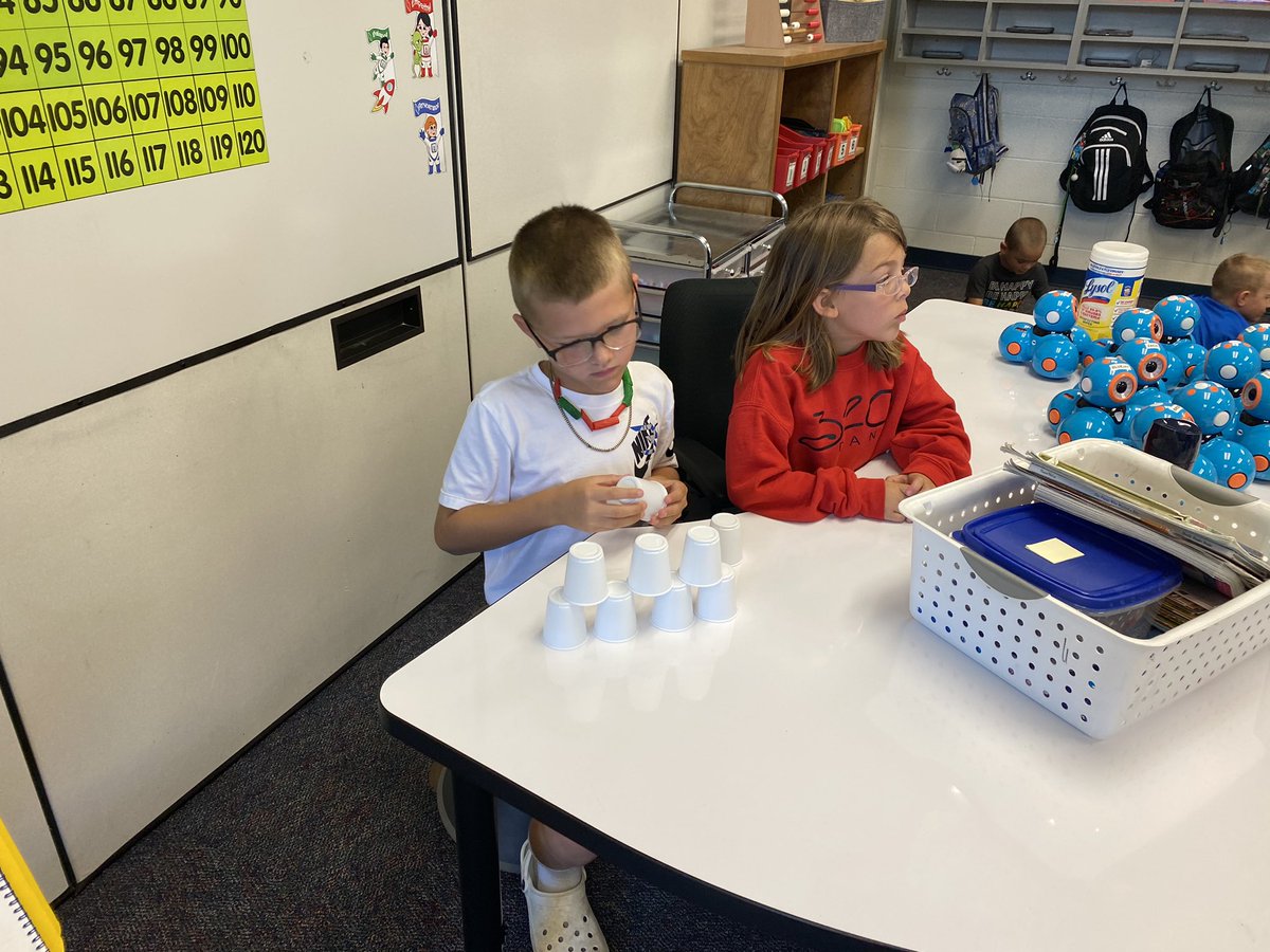 AFleckal's tweet image. Stack Attack was today’s classroom challenge!  @ShoalCreekStars @LPSSummerAdv #starssc #LPSSummer2024