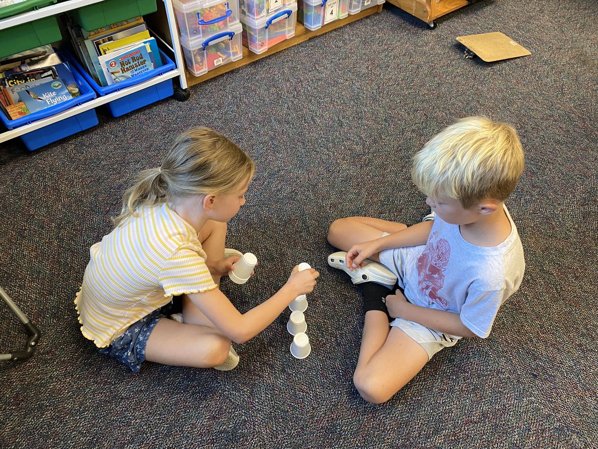 AFleckal's tweet image. Stack Attack was today’s classroom challenge!  @ShoalCreekStars @LPSSummerAdv #starssc #LPSSummer2024